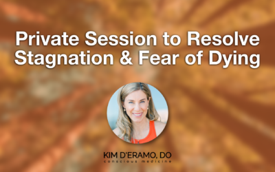 Private Session to Resolve Stagnation and Fear of Dying